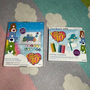 *NEW* Care Bears activity sets (Shrink Charms & Paint By Number), Ages 12+